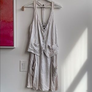 Marc by Marc Jacobs Glazed Jersey Vest Dress